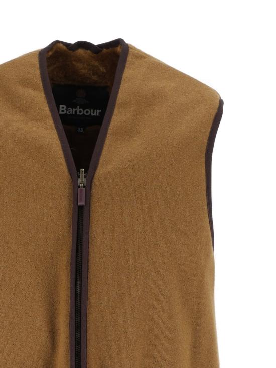 26FW 바버 베스트 262MMLI0004 Brown - BARBOUR