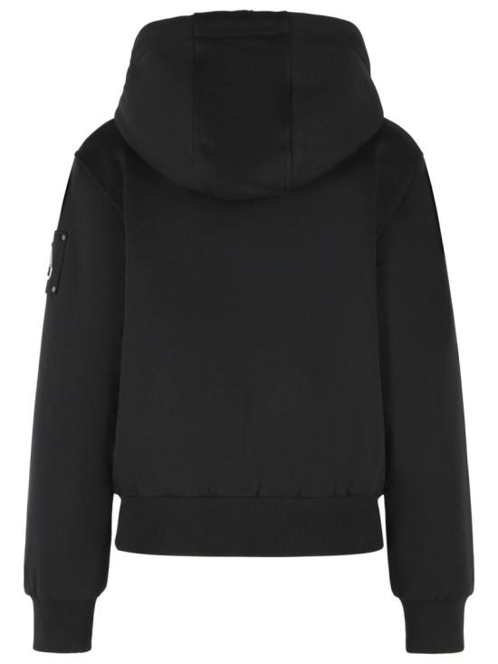 무스너클 후드 티셔츠 M36LS636 313 Black - MOOSE KNUCKLES