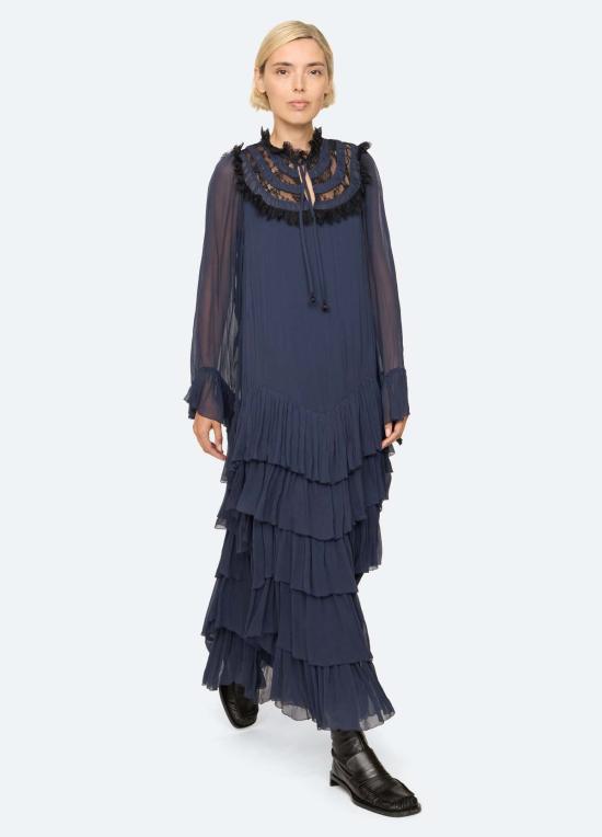  씨뉴욕 롱 원피스 AW26 028 BLUE - SEA NY