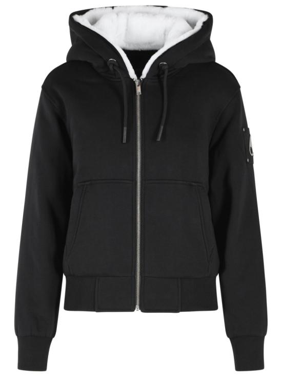  무스너클 후드 티셔츠 M36LS636 1153 Black