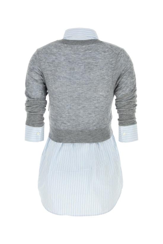 26FW 알렉산더 왕 스웨터 1KC3261082 030 HEATHERGREY - ALEXANDER WANG