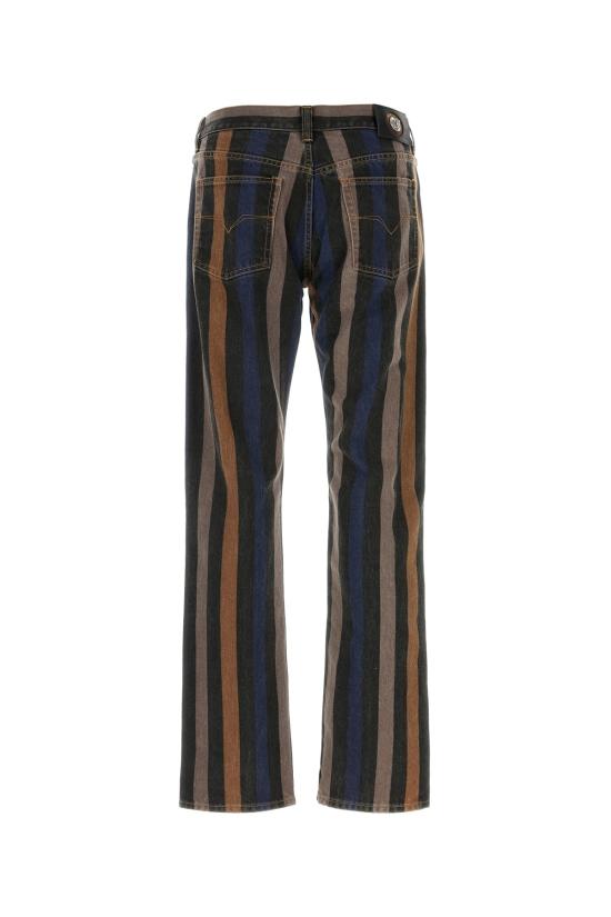 26FW 베르사체 데님 팬츠 10241301A18386 1D070 MULTICOLOR - VERSACE