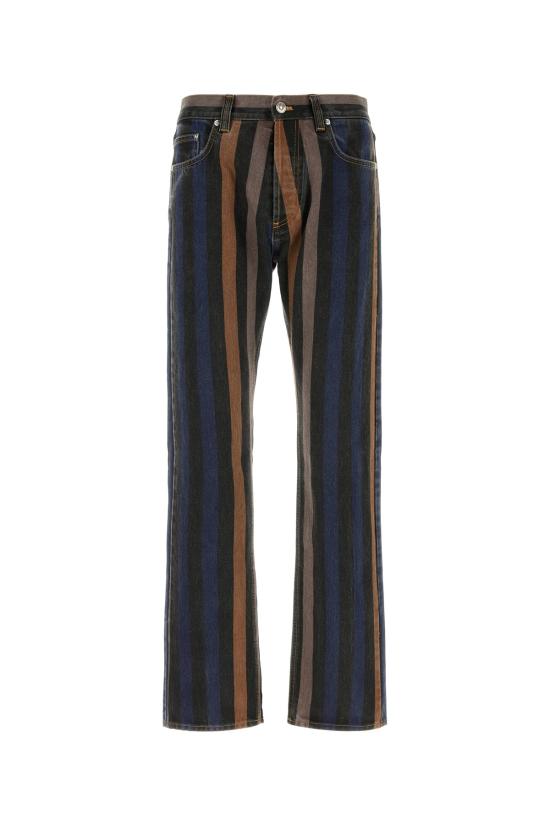 26FW 베르사체 데님 팬츠 10241301A18386 1D070 MULTICOLOR