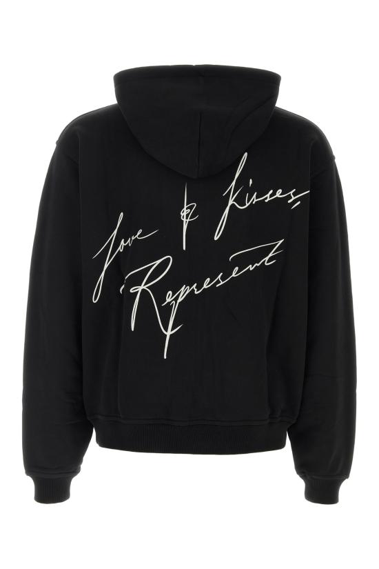 26FW 리프레젠트 후드 티셔츠 MLM101150 01 JETBLACK - REPRESENT