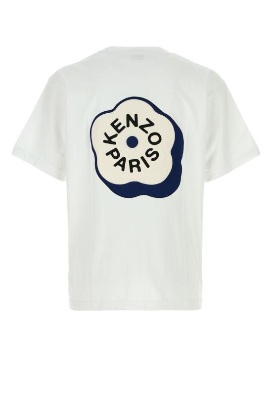 26SS 겐조 Boke Flower 2.0 자수 오버사이즈 티셔츠 FG55TS4024SG 01 BLANC - KENZO