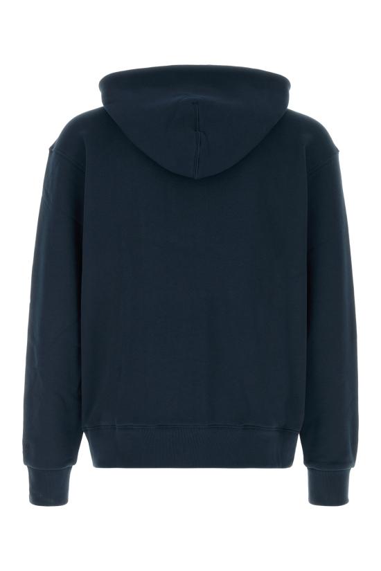 26SS 겐조 와일드 타이거 엠브로이더드 후드 티셔츠 FG55HO2034MJ 76 BLEUMARINE - KENZO