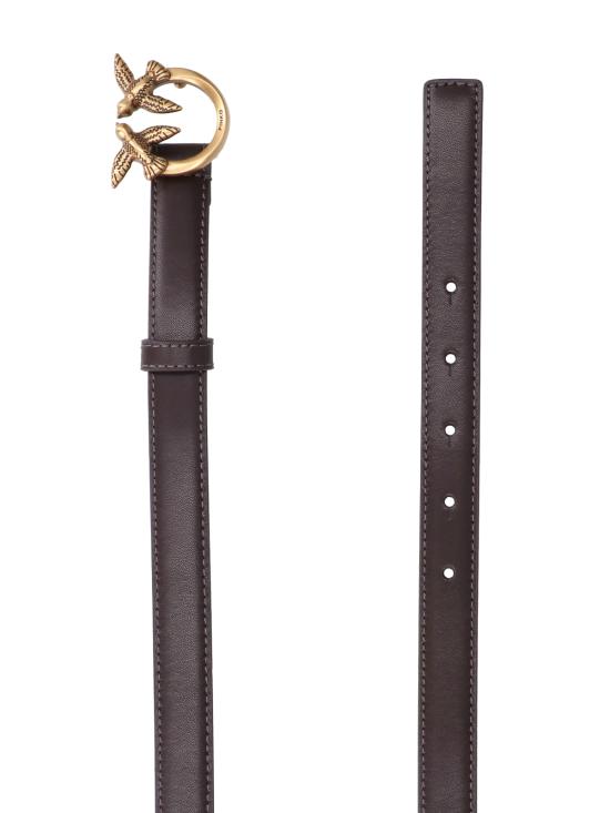 26FW 핑코 레귤러 벨트 100143 A0F1 M12Q Brown - PINKO