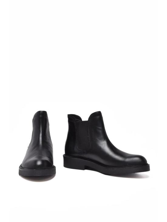 25FW Gianluca Giordano 부츠 블랙 가죽 고무 앵클 - OTHER BRANDS