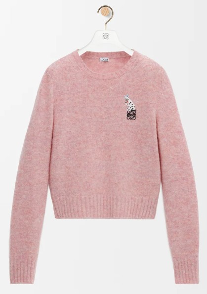 26SS 로에베 후드 티셔츠 S359Y14KI9 7140 PINK