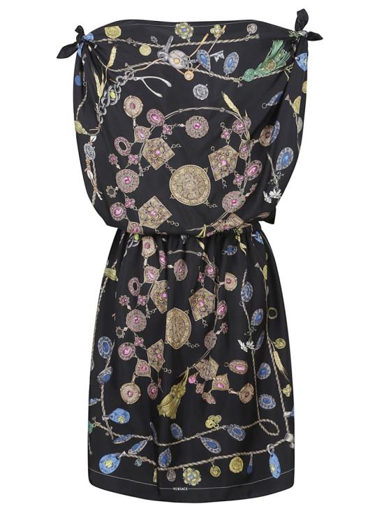26FW 베르사체 원피스 10258711A186735BF10 Black - VERSACE