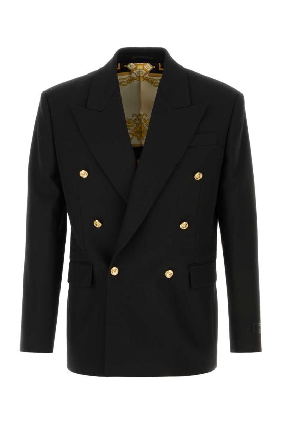 26SS 베르사체 수트 자켓 10221921A16732 1B000 Black