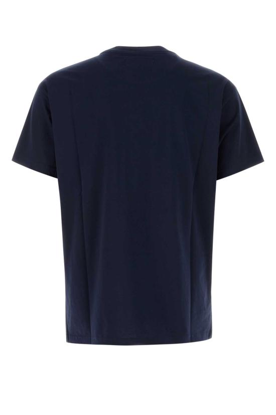 26SS 비비안웨스트우드 가먼트 다이드 로고 저지 반팔 티셔츠 3G010013J001M K410 NAVY - VIVIENNE WESTWOOD