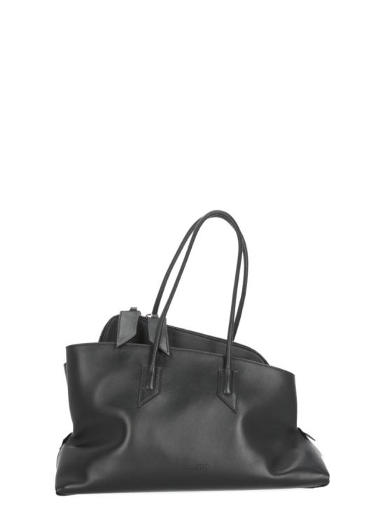 26FW 디 아티코 라 파세지아타 미디엄 탑 핸들 백 250WAH00054LBT019AA100 Black