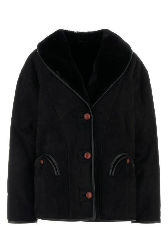 26FW 블레이즈 무스탕 JKSCS01TAH N000 BLACK