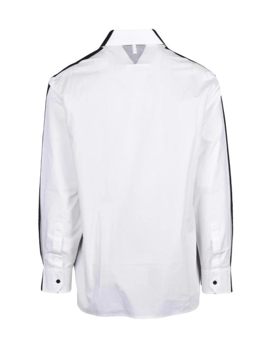 25FW MM6 메종마르지엘라 긴팔 셔츠 블랙 코튼 오버사이즈 - MM6 MAISON MARGIELA