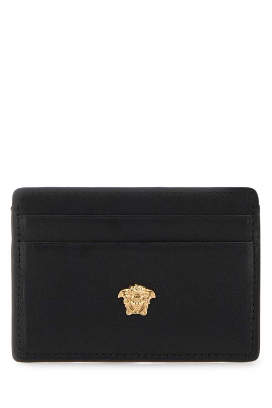 26SS 베르사체 라 메두사 카드 홀더 DPN24671A14675 1B00V BLACKVERSACEGOLD