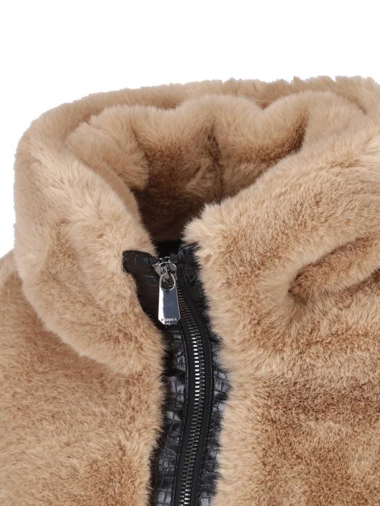 26FW 핑코 무스탕 107040 A3E7 C73 Brown - PINKO
