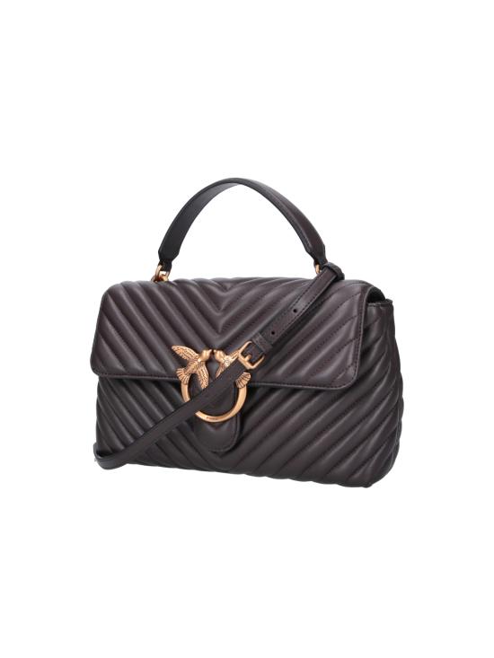 26FW 핑코 토트백 100043 A0GK M12Q Brown - PINKO