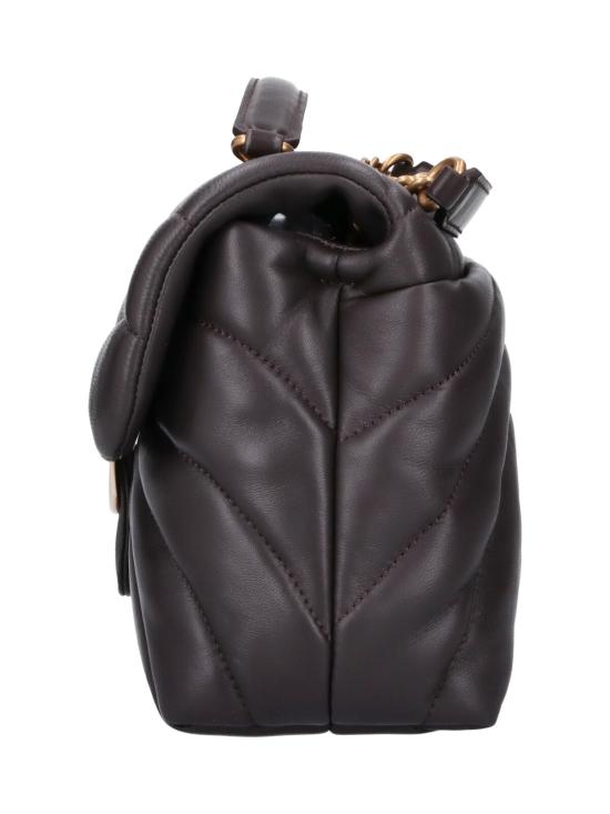 26FW 핑코 토트백 100038 A1EX M12Q Brown - PINKO