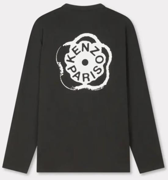 26SS 겐조 Boke Flower 2.0 롱슬리브 FG55TL3024SK 99J NOIR - KENZO