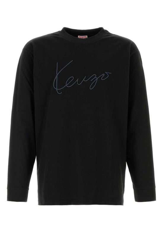 26FW 겐조 긴팔 티셔츠 FG65TL3614SG 99J NOIR