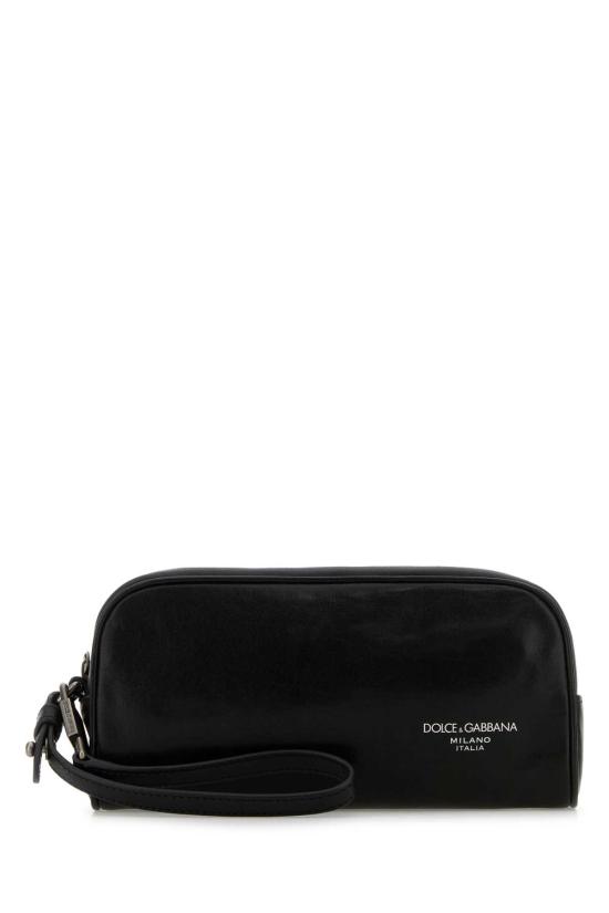 26SS 돌체앤가바나 Tempesta calfskin necessaire 파우치 BP3456AU994 80999 NERO