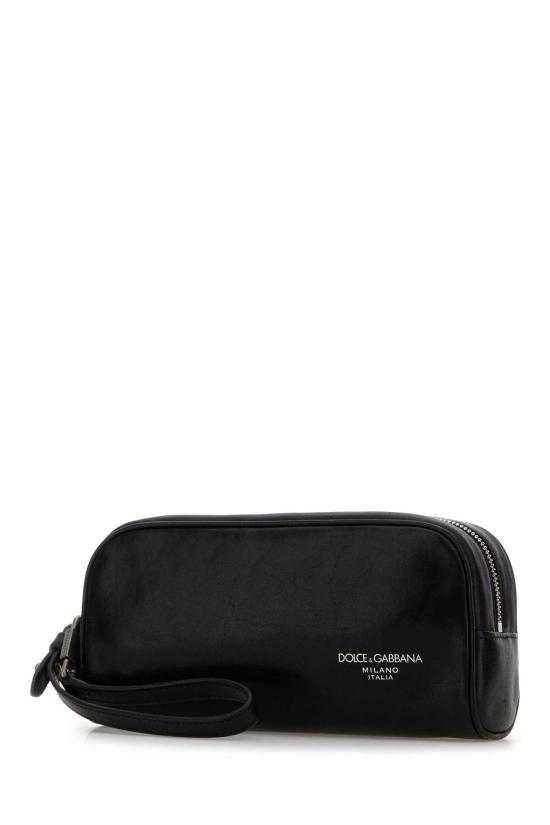 26SS 돌체앤가바나 Tempesta calfskin necessaire 파우치 BP3456AU994 80999 NERO - DOLCE & GABBANA