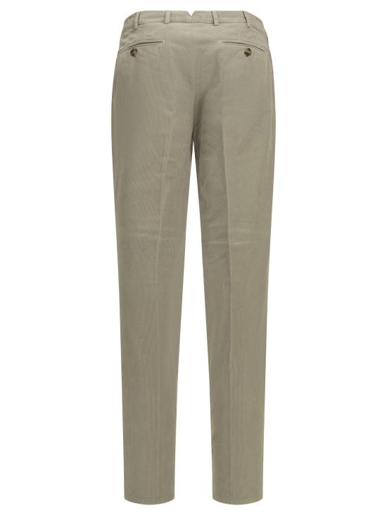 26FW 브루넬로 쿠치넬리 스트레이트 팬츠 M279NI1770C6333 Grey - BRUNELLO CUCINELLI
