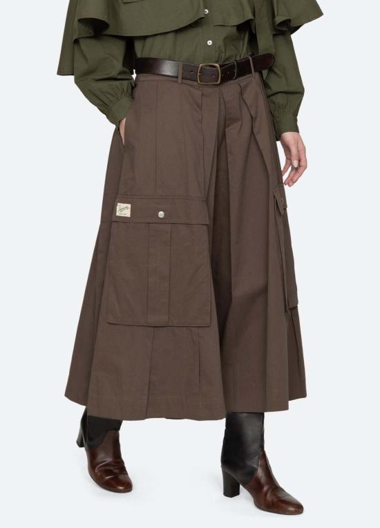  씨뉴욕 크롭 팬츠 AW26 048 BROWN