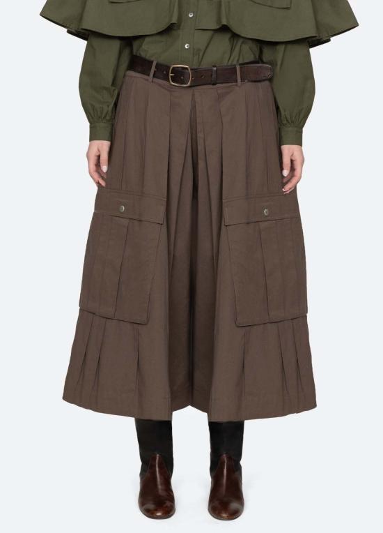  씨뉴욕 크롭 팬츠 AW26 048 BROWN - SEA NY