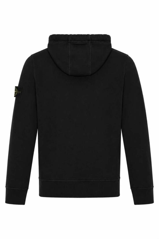 26FW 스톤 아일랜드 후드 티셔츠 15809618608414 BLACK - STONE ISLAND