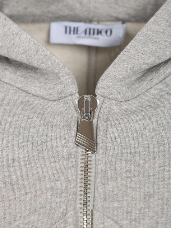 26FW 디 아티코 후드 티셔츠 15803962851614 LICHTGREY - THE ATTICO