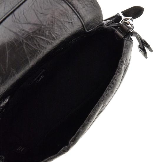 26FW 펜디 바게트 소프트 미디엄 백 8BR856B14M Black - FENDI