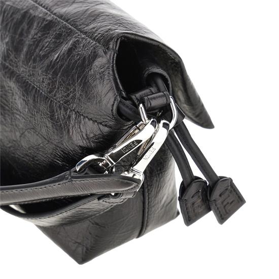 26FW 펜디 바게트 소프트 미디엄 백 8BR856B14M Black - FENDI