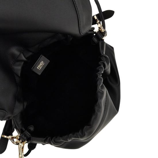 26FW 펜디 바게트 소프트 라지 백 8BR857B1ZK Black - FENDI