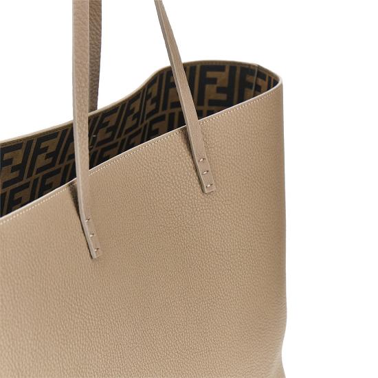 26FW 펜디 미디엄 롤 토트백 미디엄 롤 토트백 8BH444B1E7 Grey - FENDI