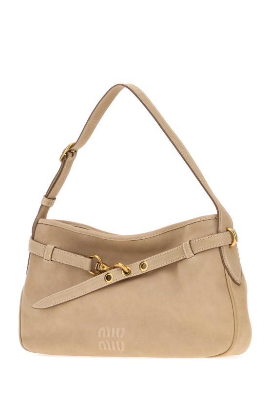 26FW 미우미우 숄더백 5BC2152BBL F0036 Beige o Tan - MIU MIU