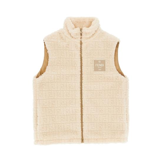 26FW [키즈] 펜디 탑 JUA279AY8J Beige