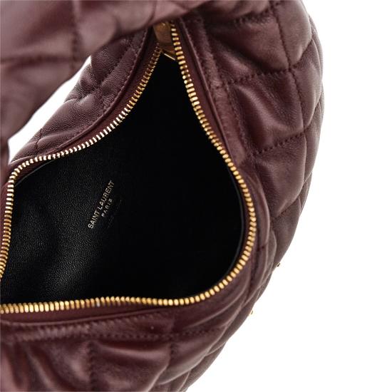 26FW 생로랑 이카리노 퀼티드 나파 토트백 851689AAANG Red - SAINT LAURENT
