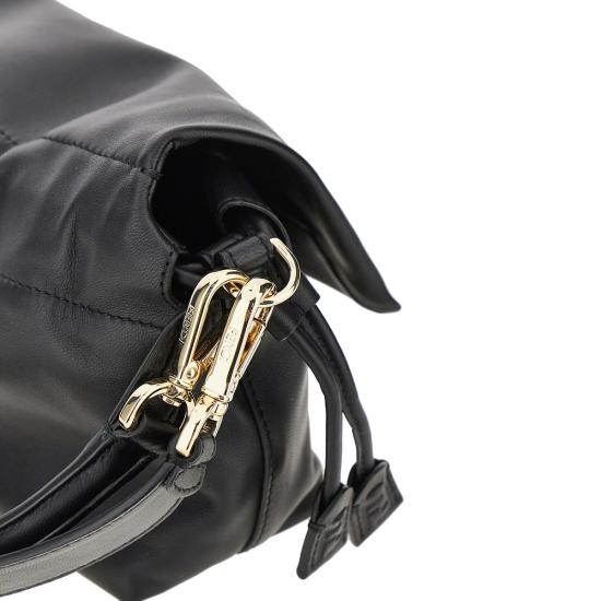 26FW 펜디 바게트 소프트 미디엄 백 8BR856B1ZK Black - FENDI