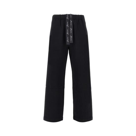 26FW 자크뮈스 Rond Carré 스웨트팬츠 PAM00555AJ00255 Black