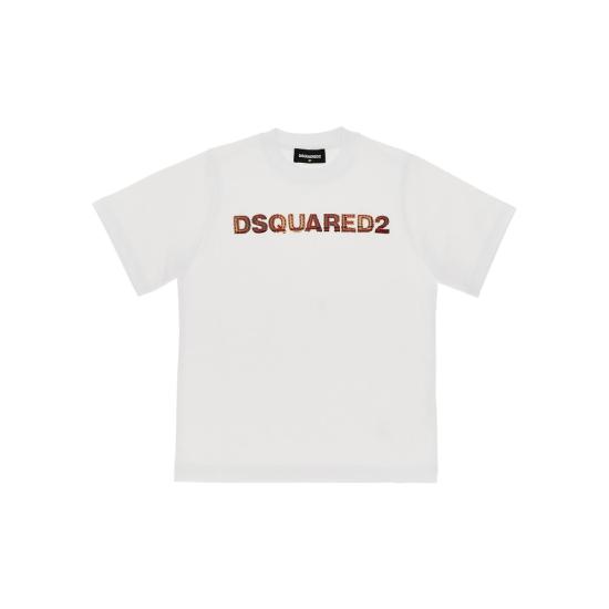 26FW [키즈] 디스퀘어드2 티셔츠 DQ3560D0AJ1 White