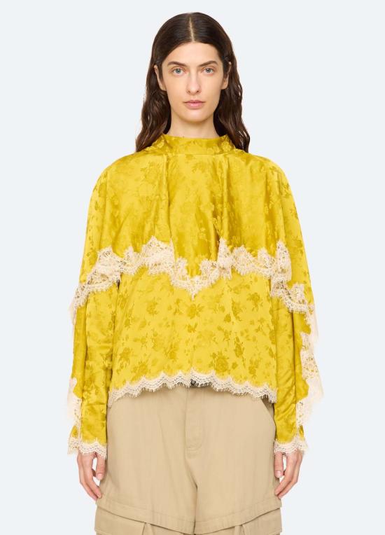  씨뉴욕 블라우스 AW26 136WEB YELLOW - SEA NY