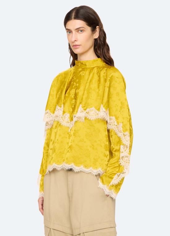  씨뉴욕 블라우스 AW26 136WEB YELLOW - SEA NY