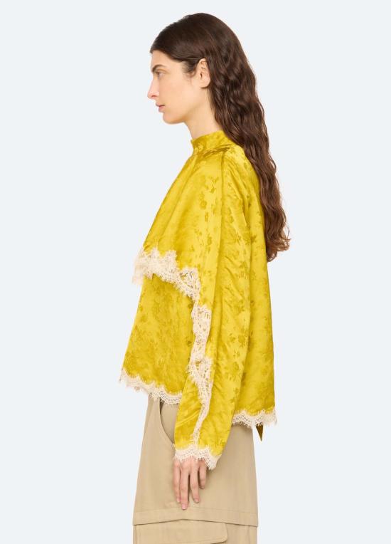  씨뉴욕 블라우스 AW26 136WEB YELLOW - SEA NY