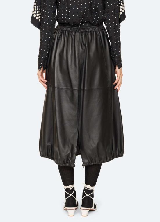  씨뉴욕 롱 스커트 AW26 002 BLACK - SEA NY