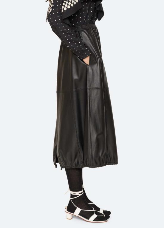 씨뉴욕 롱 스커트 AW26 002 BLACK - SEA NY