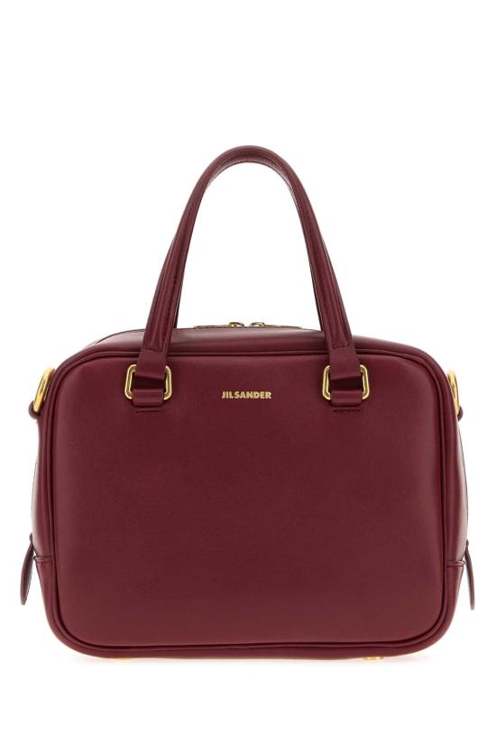 26FW 질샌더 토트백 J07WD0117P9079 611 Burgundy