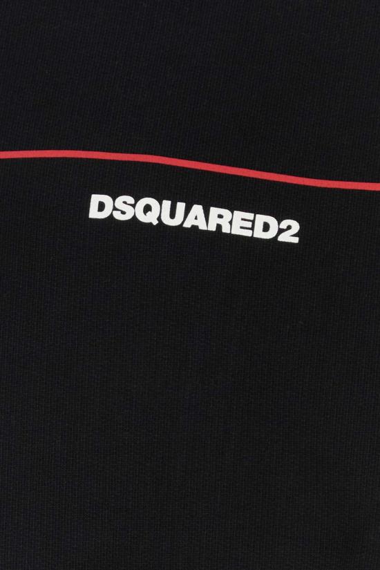  디스퀘어드2 스웨터 Dsquared2 코튼 펠트  블랙 - DSQUARED2