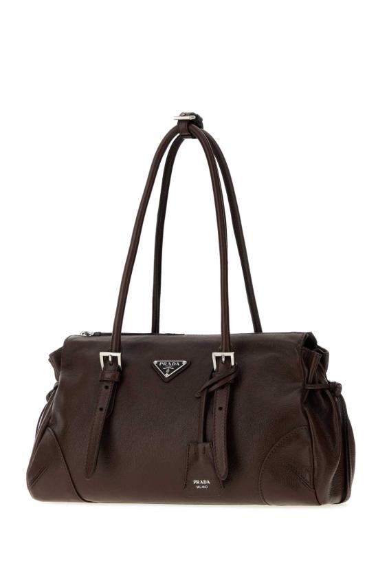 26FW 프라다 토트백 1BG628VOOX2HF2 F05RC Brown - PRADA